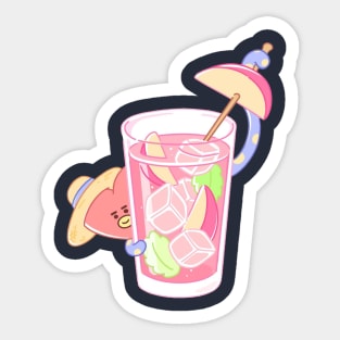 BT21 Tata Cocktail Sticker